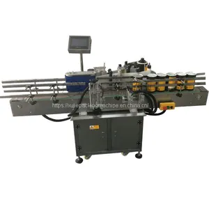 Automatic Round Can Sticker Wrapping Around Labeling Machine With Factory Price thumbnail-1