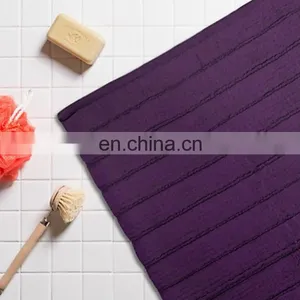 New Customized Anti Slip Water Absorption Microfiber Soft Bath Mat Non Slippery Shower Bathroom Rug thumbnail-2