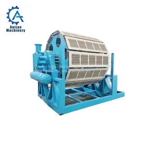 Labour Drying Clima Recycling Waste Paper Egg Tray Manufacturing Machine thumbnail-1