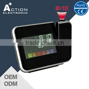 Color Screen Calendar Clock With Weather Station and Projector thumbnail-1