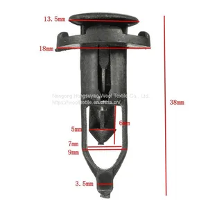 Toyota Push Type Rivet Buckle Trunk Plastic& Nylon Car Clips thumbnail-3