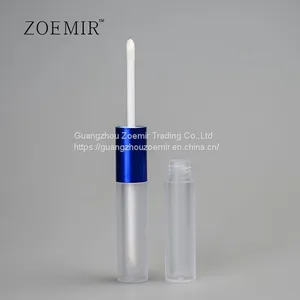 Fashion Custom Cosmetic Packaging Lip Gloss Tube Double Tube thumbnail-2