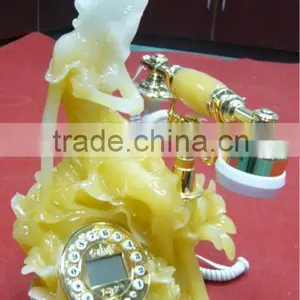 Fancy Corded Landline Rotary Telephone thumbnail-1