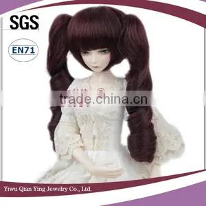 Professional Doll Wig Factory Brown Doll Wigs thumbnail-3