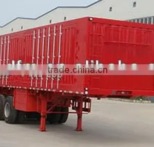 3 Axles Dongfeng Box Truck Trailer/container Trailer From China for Sale thumbnail-1