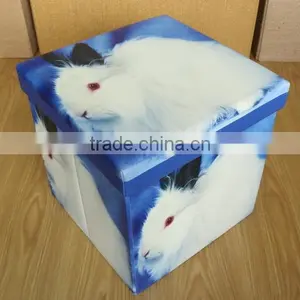 Modern Appearance and Yes Folded Stock Ottoman thumbnail-2