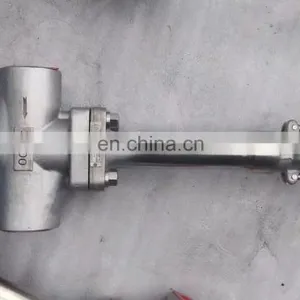Cryogenic Oxyogen Liquid Used Extension Globe Valve Globe Valves for Water Oil Gas Flanges End LF2 Materials thumbnail-3