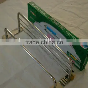 Wesda Made in China Stainless Steel Shelf Towel Rack Bathroom 8627 thumbnail-6