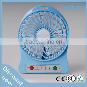 Small Rechargeable 5v Usb Axial Electric Mini Desktop Mist ac Cooling Fan thumbnail-1