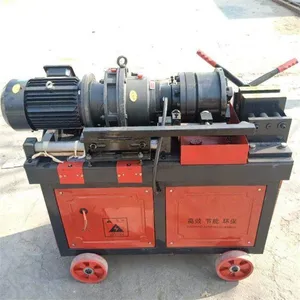 Hot Sale Construction Machinery Automatic Steel Threading Machine /Rebar Thread Rolling Machine thumbnail-4