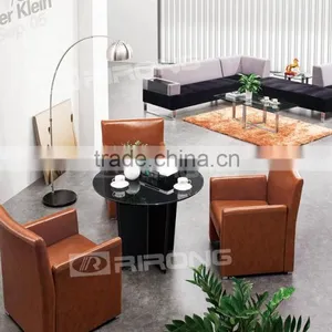 Side Tables For Living Room Simple Wooden Office Reception Table Design Reception Area Desk thumbnail-3