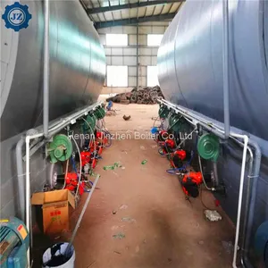 Ce Certificated Waste Tire Oil Pyrolysis Machine For Europe thumbnail-3