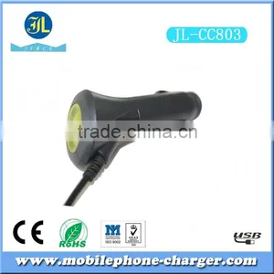 Fast Charging Mobile Phone Car Charger With Retractable Cable 1.5m thumbnail-1