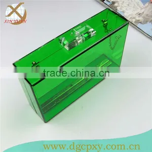 Fashion Clear Acrylic Clutch Box With Magnet Locker thumbnail-1