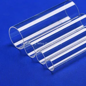Custom High Temperature Quartz Glass Tube Transparent Quartz Tube thumbnail-4
