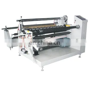 Label Paper Foam PET PVC PC PE Plastic Film Roll Slitting Rewinding Machine thumbnail-2