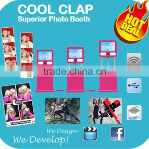 Easier Your Use! LCD Touch Screen Photo Booth Online Purikura For All Events thumbnail-1