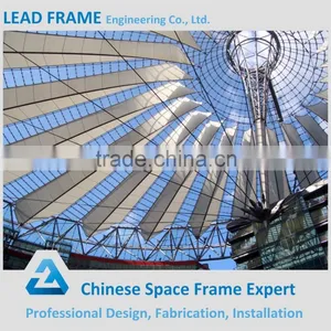 Hight Quality and Durable Steel Space Frame Dome Stained Glass Dome thumbnail-3