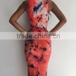 Fashion Dress Sexy V Collar Dress Sleeveless Evening Dress thumbnail-6