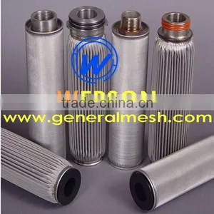 Water Filter Cartridge, Pleated Filter Cartridge in 316 S.s Mesh thumbnail-2