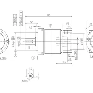 MKE Series Planetary Reducer Gearbox thumbnail-2