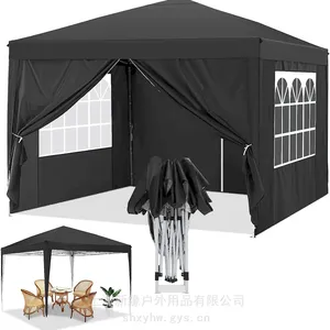 Folding Gazebo Party Tent 10x10 Feet Commercial Sunshade Tent Pop-up Awning thumbnail-4