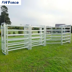 Farm Gate Hinges Cattle Feeder Garden Fence Sheep Fencing Yard Panels Sustainable thumbnail-1