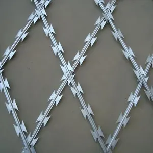 Hot Selling Galvanized Multiple Types Razor Barbed Wire thumbnail-3