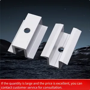 Photovoltaic Bracket Accessories - Aluminum Alloy Adjustable Side Pressure Blocks for Solar Panels thumbnail-2