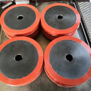 Replacement Shore 95A Solid Polyurethane (PU) Rollers for Welding Rotators & Turning Rolls Drive & Idler Spare Parts thumbnail-3