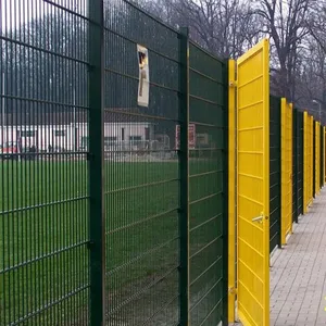 PVC Coated Double Wire Mesh Fence 0.63-3.0m Height for Industrial Use thumbnail-5