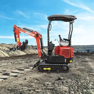 Luyue 1.2 Ton Mini Excavator for Sale | Compact Digger for Construction & Agriculture thumbnail-4
