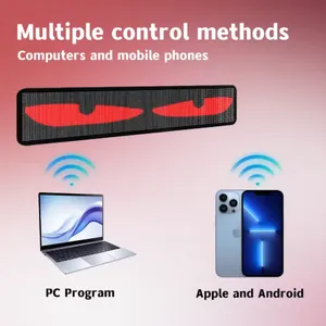 LED Matrix Panel/indoor Car Use/Bluetooth Control/IP65 Waterproof（Wechat:13510231336） thumbnail-2