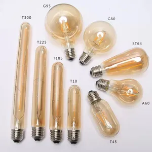 G80/G95/G125 Round Glass LED Lamp Light Bulbs LED Filament Light Bulbs thumbnail-3