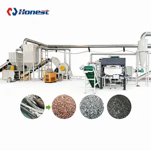 Copper & Aluminum AC / Car Radiator Recycling Production Line thumbnail-3