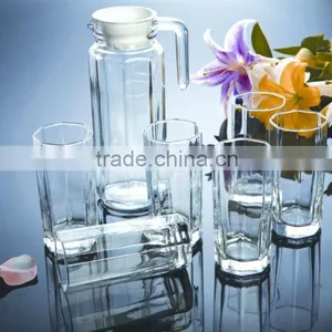 Glass Pitcher/ Glass Tumbler /drinkware Set thumbnail-1