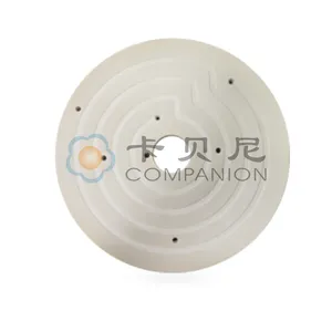 Custom Alumina Zirconia Industrial Ceramic Plate for High Temperature Wear Resistant Insulation Applications thumbnail-2