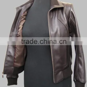 Genuine Leather Jacket Women thumbnail-4