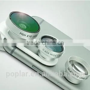 180 Degree Fisheye (black Circles) + 0.65X Wide Angle + 10X Telephoto Macro + 2X Bokeh Effects thumbnail-3