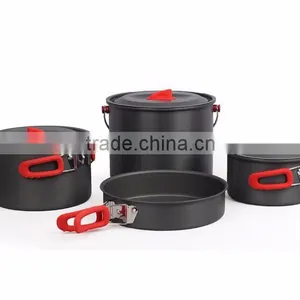 Easy Carry Outdoor Camping Cookware Sets Mess Kit thumbnail-1