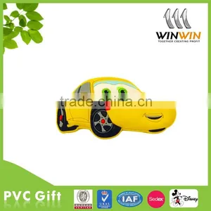 Yellow 2D Car Shaped Magnet thumbnail-1