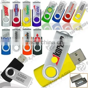 High Quality Mini Swivel Plastic Usb Flash Drive thumbnail-1