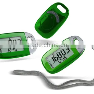 New 2016 3D Walking Pedometer Activity Tracker Multi-colors Monitor Daily Step Count, Distance Travelled (miles or Km) thumbnail-5