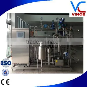 High Quality Stainless Steel Tubular UHT Milk Processing Plant For Liquid With Granule thumbnail-1