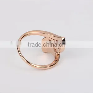 Italy Famous Jewellry 14K Gold Diamonds Ring Fashion Jewelry thumbnail-6