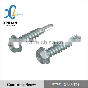 Hex Head Self Drilling Screw With EPDM Washer for Africa Market thumbnail-2