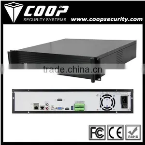 H.264 Support 9pcs HDD Port 2U Chassis 16CH High HD NVR thumbnail-1