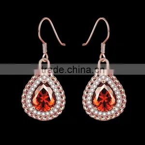 2015 New Latest Design Indian Gold Jhumka Crystal Earring for Young Women thumbnail-3
