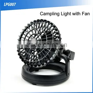 (130449) Hot Selling Portable ABS Material Campling Light With Fan thumbnail-1