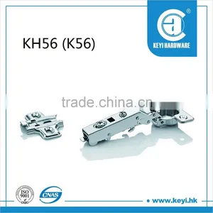 Clip-on Mini Soft-closing Hinge, One-way Cabinet Hinge, Hydraulic Furniture Hinge KH56(K56) thumbnail-1